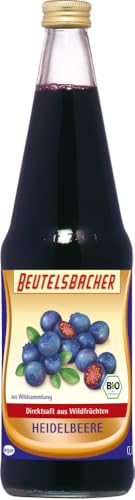 Beutelsbacher Bio Heidelbeer Direktsaft (2 x 0,70 l) von Beutelsbacher