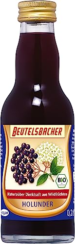 Beutelsbacher Bio Holunder Direktsaft aus Wildfrüchten (6 x 0,20 l) von Beutelsbacher