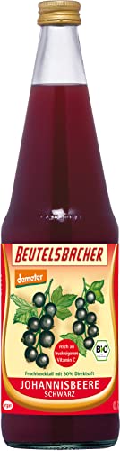 Beutelsbacher Bio demeter schwarze Johannisbeere Fruchtcocktail (1 x 0,70 l) von Beutelsbacher