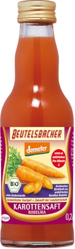 Beutelsbacher Bio demeter Karottensaft Rodelika (2 x 0,20 l) von Beutelsbacher