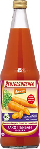 Beutelsbacher Bio demeter Karottensaft Rodelika (6 x 0,70 l) von Beutelsbacher