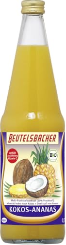 Beutelsbacher Bio Kokos-Ananas Multi-Fruchtsaftcocktail (1 x 0,70 l) von Beutelsbacher