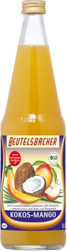 Beutelsbacher Bio Kokos-Mango Multi-Fruchtsaftcocktail (1 x 0,70 l) von Beutelsbacher