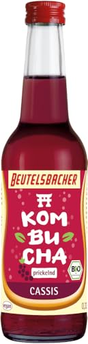 Beutelsbacher Bio Kombucha CASSIS (1 x 0,33 l) von Beutelsbacher