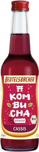 Beutelsbacher Bio Kombucha CASSIS (1 x 0,33 l) von Beutelsbacher