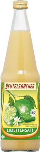 Beutelsbacher Bio Limettensaft naturtrüber Direktsaft (6 x 0,70 l) von Beutelsbacher