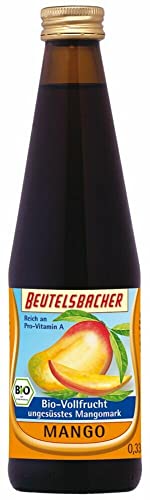 Beutelsbacher Bio Mango Vollfrucht (1 x 330 ml) von Beutelsbacher