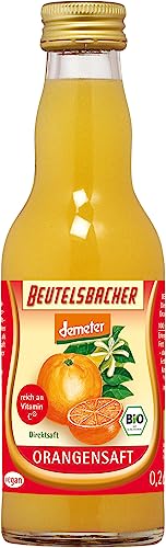 Beutelsbacher Bio demeter Orangen Direktsaft (1 x 0,20 l) von Beutelsbacher