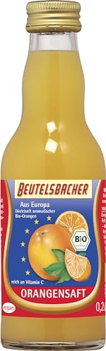 Beutelsbacher Bio demeter Orangen Direktsaft (6 x 0,20 l) von Beutelsbacher