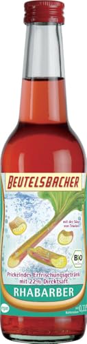 Beutelsbacher Bio Rhabarber Erfrischungsgetränk (1 x 0,33 l) von Beutelsbacher