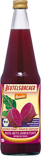 Beutelsbacher Bio demeter Rote-Bete Direktsaft Robuschka (6 x 0,70 l) von Beutelsbacher