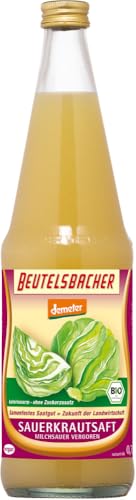 Beutelsbacher Bio demeter Sauerkrautsaft milchsauer vergoren (2 x 0,70 l) von Beutelsbacher