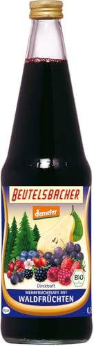 Beutelsbacher Bio Mehrfruchtsaft mit Waldfrüchten Direktsaft (6 x 0,70 l) von Beutelsbacher