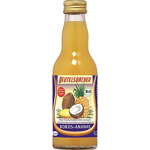 Beutelsbacher Kokos Ananas, 200 ml (Mehrweg inkl. EUR 0.15 Pfand) von Beutelsbacher