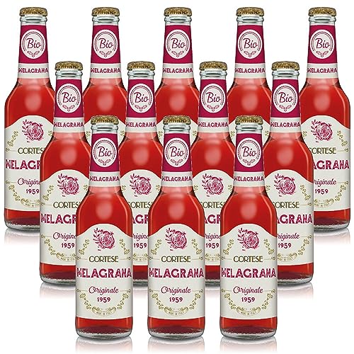 Granatapfel Cortese alkoholfreies Erfrischungsgetränk 12 cl 27,5 Original 1959 von Bevande Futuriste