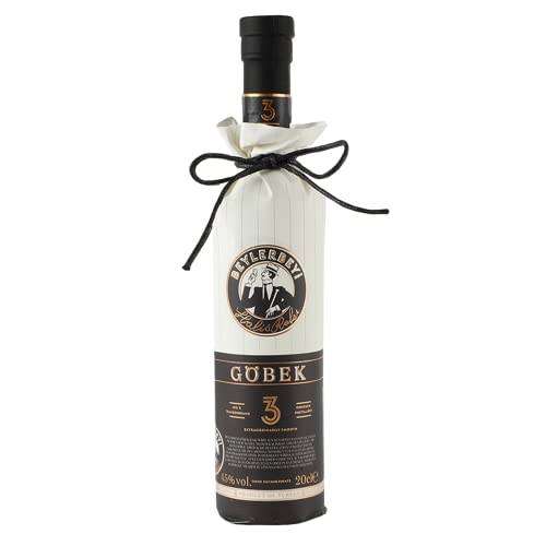 RAKI - Beylerbeyi Göbek Raki 20cl | Türkischer Brandy mit Anis aromatisiert - 100% frische Weintrauben - Ohne Zuckerzusatz | Dreifache Destillation - Alkoholgehalt 45% RAKI - Beylerbeyi Göbek Raki 20cl | Türkischer Brandy mit Anis aromatisiert - 100% frische Weintrauben - Ohne Zuckerzusatz | Dreifache Destillation - Alkoholgehalt 45% von Beylerbeyi