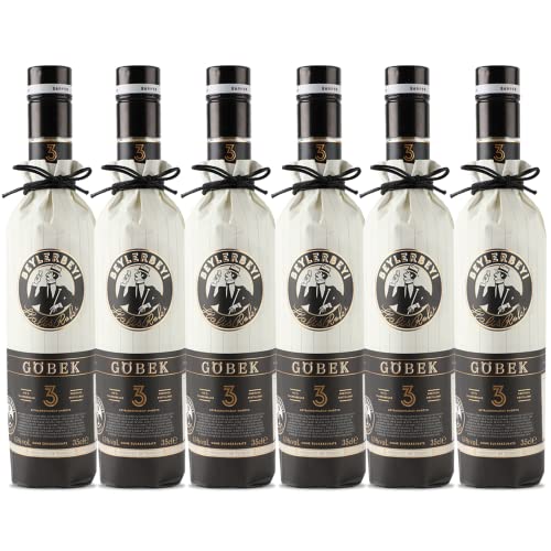 RAKI - Beylerbeyi Göbek Raki 6 x 35cl | Türkischer Brandy mit Anis aromatisiert - 100% frische Weintrauben - Ohne Zuckerzusatz | Dreifache Destillation - Alkoholgehalt 45% RAKI - Beylerbeyi Göbek Raki 6 x 35cl | Türkischer Brandy mit Anis aromatisiert - 100% frische Weintrauben - Ohne Zuckerzusatz | Dreifache Destillation - Alkoholgehalt 45% von Beylerbeyi