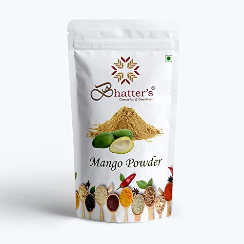 Bhatter's Amchur Pulver | Trocken-Mango-Pulver | Kochen Essential | Amchoor Pulver | Khatai Pulver - Premium Qualität für traditionelles Kochen - 400 Gramm Bhatter's Amchur Pulver | Trocken-Mango-Pulver | Kochen Essential | Amchoor Pulver | Khatai Pulver - Premium Qualität für traditionelles Kochen - 400 Gramm von Bhatter's