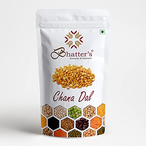 Bhatter's Indian Chana Dal, Split Desi Chickpeas - 100% Natural & Pure with Premium Quality for Traditional Cooking- 500 Grams Bhatter's Indian Chana Dal, Split Desi Chickpeas - 100% Natural & Pure with Premium Quality for Traditional Cooking- 500 Grams von Bhatter's