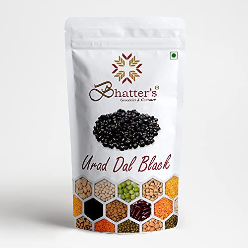 Bhatter's Indian Urad Dal Black | Black Matpe Beans or Black lentils - 100% Natural & Pure with Premium Quality for Traditional Cooking- 1000 Grams Bhatter's Indian Urad Dal Black | Black Matpe Beans or Black lentils - 100% Natural & Pure with Premium Quality for Traditional Cooking- 1000 Grams von Bhatter's