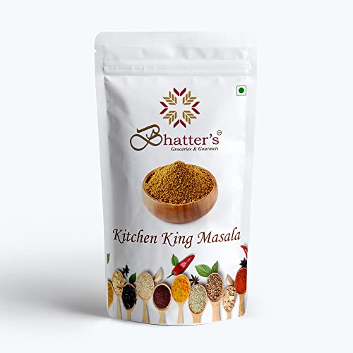 Bhatter's Kitchen King Masala mit natürlichen Inhaltsstoffen, Premium-Qualität für traditionelles Kochen, 400 g Bhatter's Kitchen King Masala mit natürlichen Inhaltsstoffen, Premium-Qualität für traditionelles Kochen, 400 g von Bhatter's