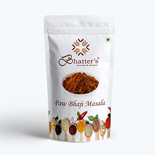 Bhatter's Pav Masala Pulver | Für gesundes leckeres & geschmackvolles Kochen | Hygienisch verpackt - Premium Qualität für traditionelles Kochen - 200 Gramm Bhatter's Pav Masala Pulver | Für gesundes leckeres & geschmackvolles Kochen | Hygienisch verpackt - Premium Qualität für traditionelles Kochen - 200 Gramm von Bhatter's