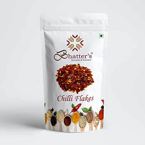 Bhatter's Rote Chili-Flocken | Premium-Kräuter, Premium-Qualität für traditionelles Kochen, 200 g Bhatter's Rote Chili-Flocken | Premium-Kräuter, Premium-Qualität für traditionelles Kochen, 200 g von Bhatter's