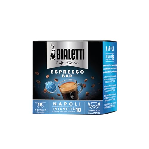 Bialetti 96080093/M Kaffee-Kapseln Napoli, Alu, 16 Stück von Bialetti