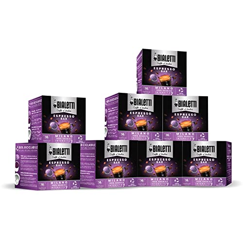 Bialetti Bialetti Milano 1.3kg Coffee Capsules (Box of 128) Bialetti Bialetti Milano 1.3kg Coffee Capsules (Box of 128) von Bialetti