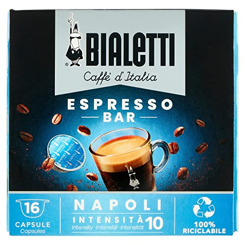 Bialetti Bialetti Napoli, Box 16 Kaffeekapseln, 0.17 kg Bialetti Bialetti Napoli, Box 16 Kaffeekapseln, 0.17 kg von Bialetti