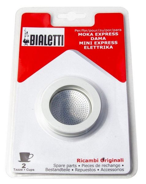 Bialetti Dichtungen und Filter 2 Tassen von Bialetti
