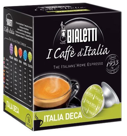 Bialetti Italia Deca Espresso Capsules, 128 Count von Bialetti