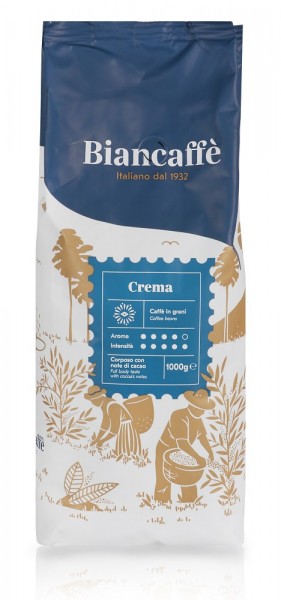 Biancaffè Espresso Crema 1kg Bohnen von Biancaffè