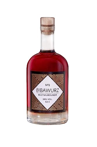 Bibawurz Blutwurz-Likör No 2 | 38% Vol. | Premium Likör für qualitativen Blutwurz Genuss | Hochwertiger Likör für besondere Anlässe | Ideale Geschenkidee |100% natürliche Zutaten | Kräuter/Gewürze Bibawurz Blutwurz-Likör No 2 | 38% Vol. | Premium Likör für qualitativen Blutwurz Genuss | Hochwertiger Likör für besondere Anlässe | Ideale Geschenkidee |100% natürliche Zutaten | Kräuter/Gewürze von Bibawurz