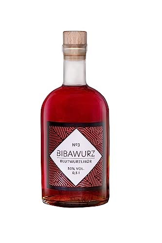 Bibawurz Blutwurz-Likör No 3 | 50% Vol. | Premium Likör für qualitativen Blutwurz Genuss | Hochwertiger Likör für besondere Anlässe | Ideale Geschenkidee |100% natürliche Zutaten | Kräuter/Ingwer Bibawurz Blutwurz-Likör No 3 | 50% Vol. | Premium Likör für qualitativen Blutwurz Genuss | Hochwertiger Likör für besondere Anlässe | Ideale Geschenkidee |100% natürliche Zutaten | Kräuter/Ingwer von Bibawurz
