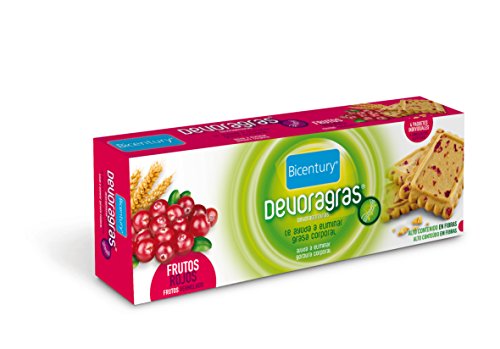 Bicentury - Fettfressende Kekse mit roten Beeren - 40 g x 4 Stück von BICENTURY