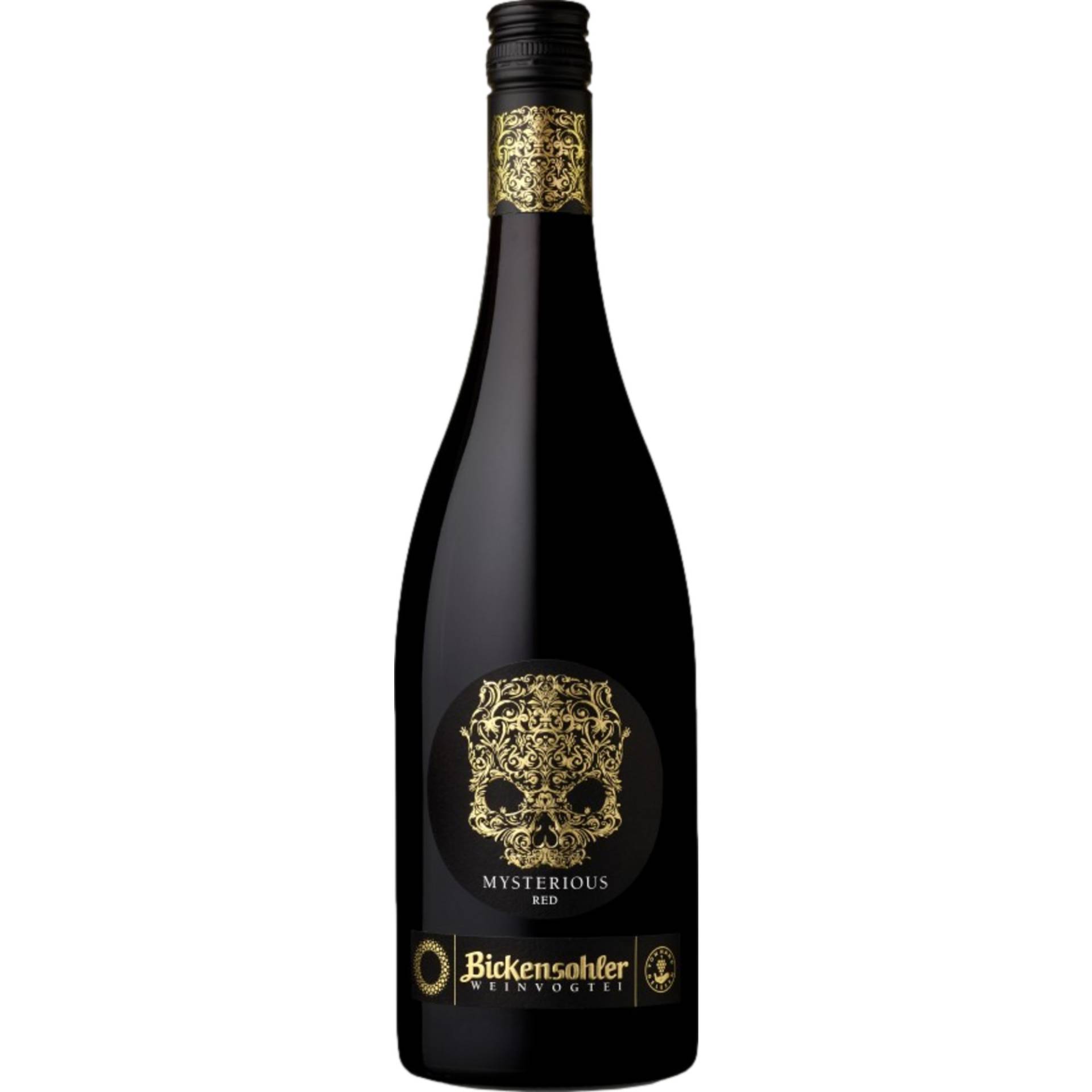 Mysterious Red Rotweincuvée QbA, Trocken, Baden, Baden, 2019, Rotwein Mysterious Red Rotweincuvée QbA, Trocken, Baden, Baden, 2019, Rotwein von Bickensohler Weinvogtei eG - Neunlindenstraße 25, 79235 Vogtsburg im Kaiserstuhl - DE