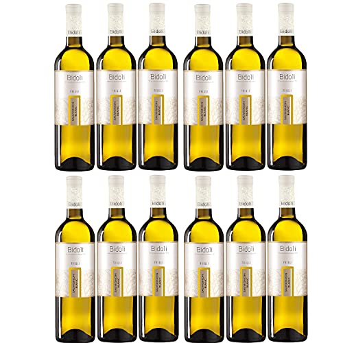 Bidoli Vini Sauvignon Blanc DOC Friuli Grave Weißwein Wein trocken Italien (12 Flaschen) von Bidoli Vini