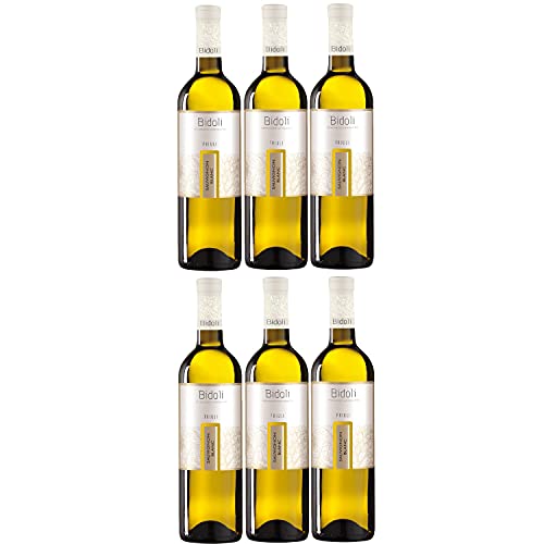 Bidoli Vini Sauvignon Blanc DOC Friuli Grave Weißwein Wein trocken Italien (6 Flaschen) von Bidoli Vini