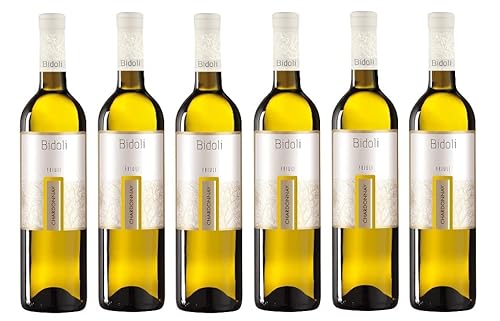 6x 0,75l - Bidoli - Chardonnay - Friuli Grave D.O.P. - Friaul - Italien - Weißwein trocken von Bidoli