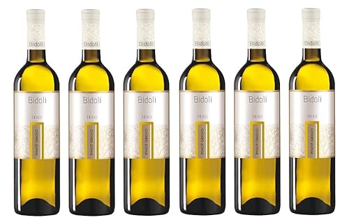 6x 0,75l - Bidoli - Pinot Grigio - Friuli Grave D.O.P. - Friaul - Italien - Weißwein trocken von Bidoli