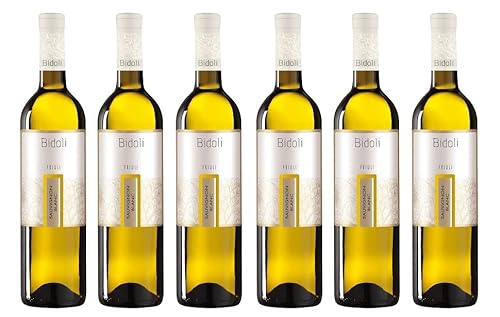 6x 0,75l - Bidoli - Sauvignon Blanc - Friuli Grave D.O.P. - Friaul - Italien - Weißwein trocken von Bidoli