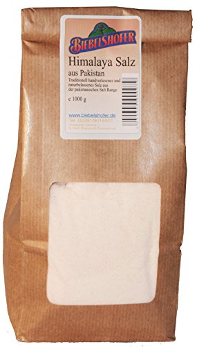 Himalaya-Salz aus Pakistan, fein 1 kg Himalaya-Salz aus Pakistan, fein 1 kg von Biebelshofer