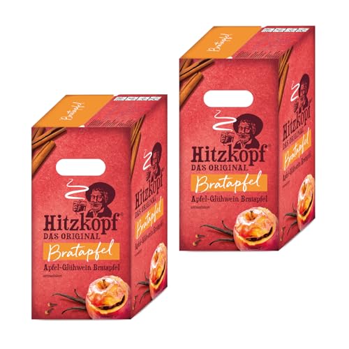 BIELMEIER Hitzkopf Glühwein Bratapfel 5,4% vol 2x10 Liter Bag-in-Box Der Genuss und die Qualität aus dem Bayerischen Wald von Bielmeier