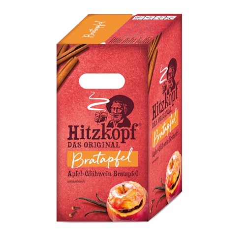 BIELMEIER Hitzkopf Glühwein Pusch Bratapfel 5,4% vol 10 Liter Bag-in-Box Der Genuss und die Qualität aus dem Bayerischen Wald von Bielmeier