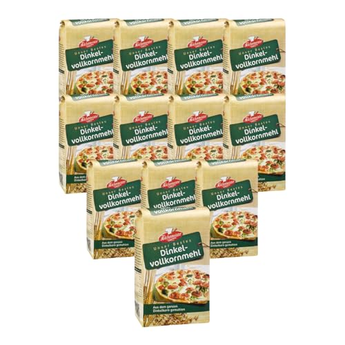 BIELMEIER KÜCHENMEISTER Dinkelvollkornmehl 12 Stück á 1kg Das hochwertige Getreide stammt von Landwirten aus der Region BIELMEIER KÜCHENMEISTER Dinkelvollkornmehl 12 Stück á 1kg Das hochwertige Getreide stammt von Landwirten aus der Region von Bielmeier