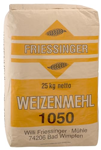 BIELMEIER KÜCHENMEISTER Weizenmehl T1050 Versandeinheit 25kg Das hochwertige Getreide stammt von Landwirten aus der Region von Bielmeier