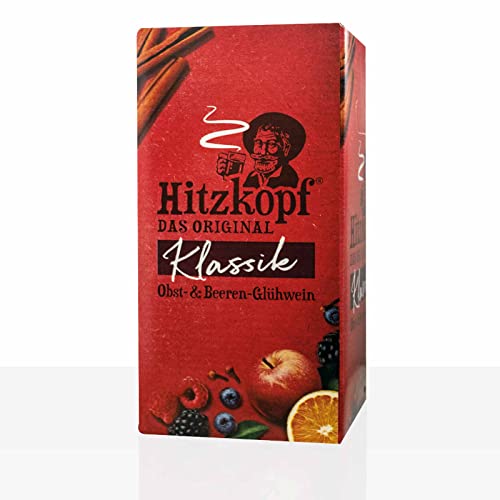 Bielmeier Hitzkopf Klassik roter Glühwein 9,0% vol 10x10 Liter Bag-in-Box von Bielmeier