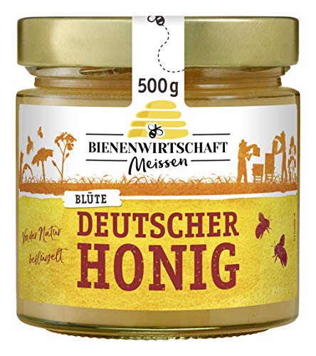 Bienenwirtschaft Meissen Deutscher Honig Blüte cremig, 500 g von Bienenwirtschaft Meissen
