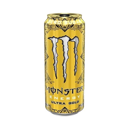 12 Dosen a 500ml Monster Energy Ultra Gold mit Ananasgeschmack von Bier